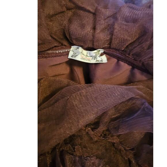 New Free People INTIMATELY Big Love Bodysuit $88 X-SMALL Purple OTS - Picture 6 of 6